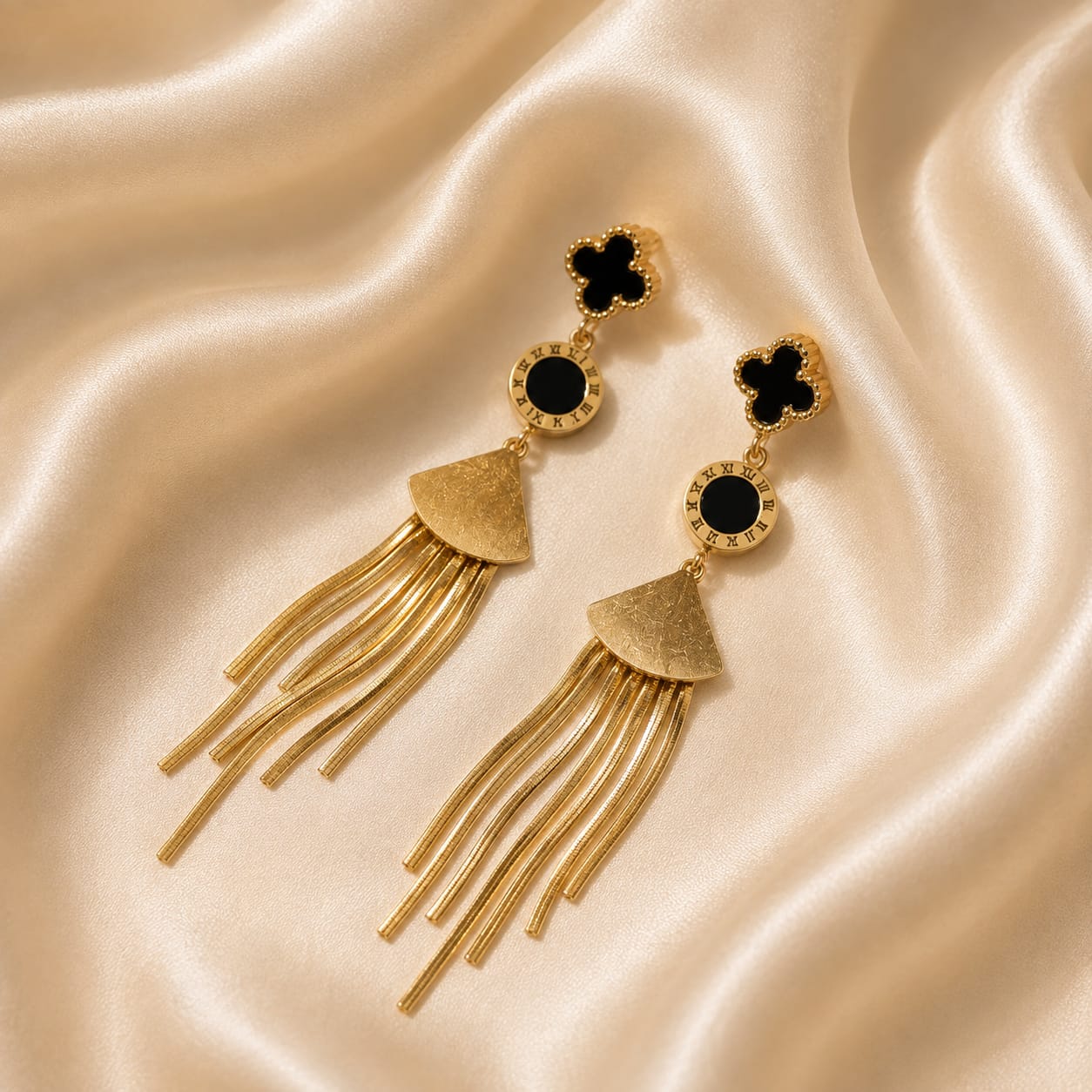 Halo Drop Earrings